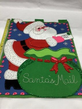Bucilla Multicolor Felt Santa's Mail Wall Hanging